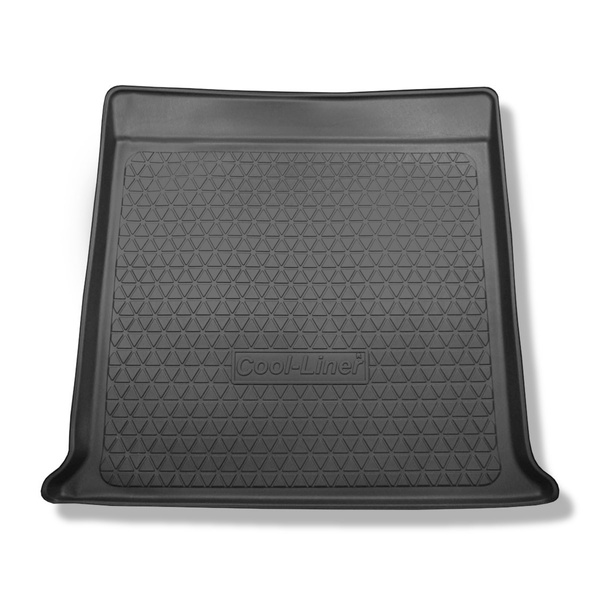 Alfombra para maletero adecuada para Renault Kangoo II Furgoneta (2008-04.2021) - Protector maletero - Alfombrilla maletero antideslizante - 5 plazas; distancia entre ejes de 3081 mm; versión extra larga