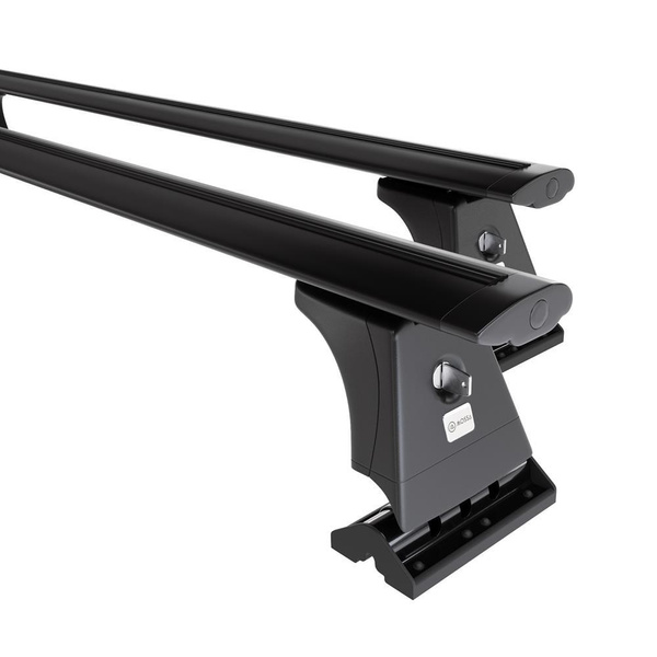 Portaequipajes de techo adecuadas para Mazda CX-5 SUV (2012-2017) - baca negra para coche - barras para techo de coche - puntos de montaje - aluminio