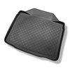 Conjunto de alfombrilla para maletero y alfombrillas para el interior del coche TPE para: Opel Insignia A Liftback (2008-05.2017) - parte inferior del maletero; con rueda de repuesto provisional o kit de reparación