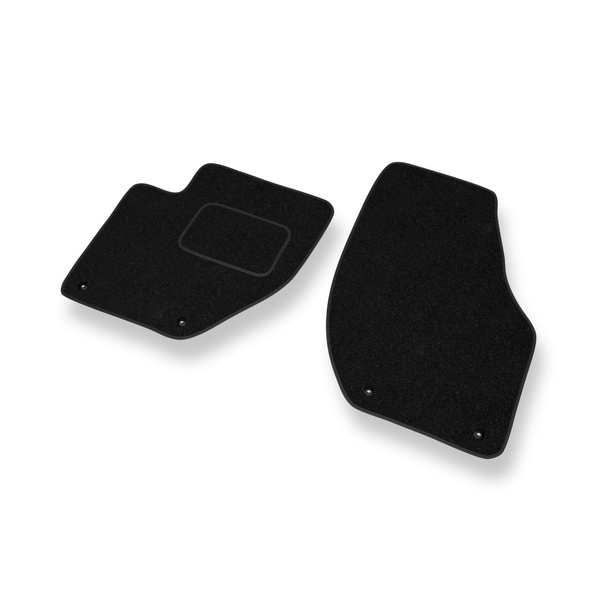 Alfombrillas de fieltro adecuadas para Volvo V40 II Hatchback (2012-2019) - alfombras para coche - color negro