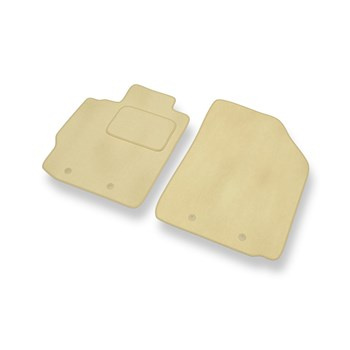 Alfombrillas de Velour adecuadas para Toyota Yaris II Hatchback, Berlina (2005-2