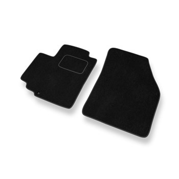 Alfombrillas de Velour adecuadas para Suzuki Alto VI (2009-2014) - alfombras para coche - Premium color negro