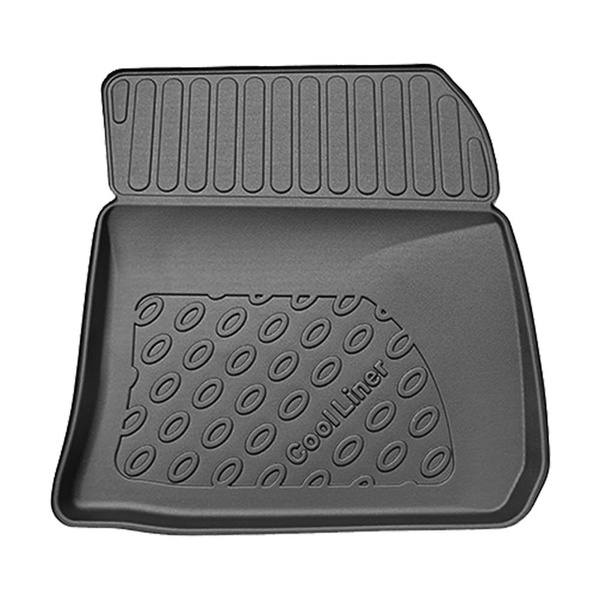 Conjunto de alfombrilla para maletero y alfombrillas para el interior del coche TPE para: Fiat 600e Hatchback (09.2023-....) - maletero inferior; sin base móvil del depósito