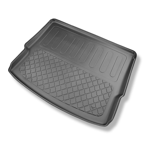 Conjunto de alfombrilla para maletero y alfombrillas para el interior del coche TPE para: Nissan X-Trail IV (T33) e-Power SUV (09.2022-....) - 5 plazas; maletero superior (para suelo móvil); sin tercera fila