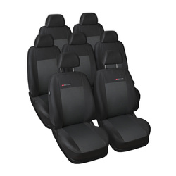 Fundas de asientos hechas a medida para Seat Alhambra II Furgoneta (2010-2020) sin sillitas para niños en los asientos traseros - E3