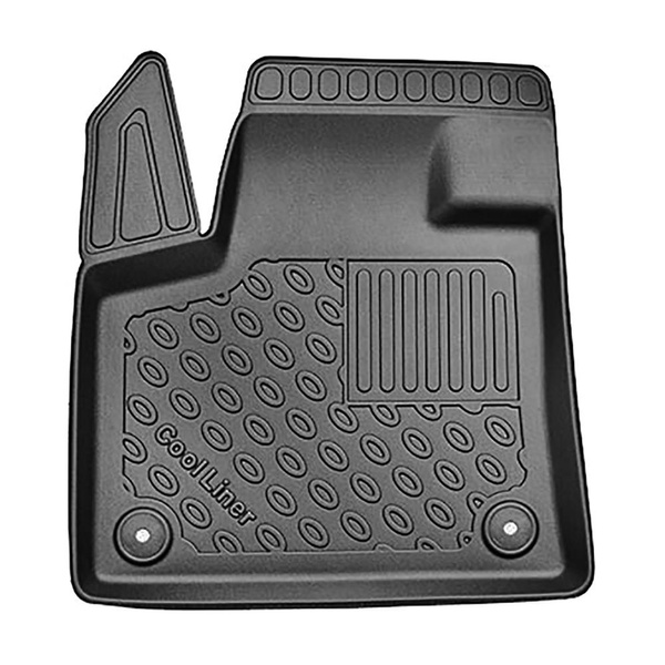 Conjunto de alfombrilla para maletero y alfombrillas para el interior del coche TPE para: Peugeot 3008 II Hybrid SUV (09.2019-11.2023) - con Hi-Fi-System FOCAL