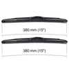 Escobillas limpiaparabrisas para la luna delantera para Fiat Fiorino II Pick-Up, Furgoneta (1980-2007) - escobillas híbrida