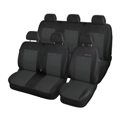 Fundas de asientos hechas a medida para Ford Transit VII Furgonetaeta (2013-2019) 6-plazas - E1