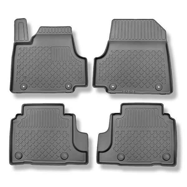 Alfombrillas de TPE adecuadas para Hyundai Ioniq 5 CUV (06.2021-....) - alfombras para coche