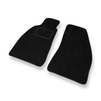 Alfombrillas de Velour adecuadas para Alfa Romeo Spider V (1994-2006) - alfombras para coche - Premium color negro