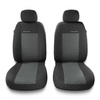 Fundas universales para asientos de coche para Ford Transit Custom I, II (2014-....) - 2UNE-2