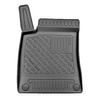 Conjunto de alfombrilla para maletero y alfombrillas para el interior del coche TPE PREMIUM para: Mercedes-Benz CLA C118 Coupé (05.2019-....) - compartimentos desmontables en los modelos con red lateral; no adecuado para versión Plug-in híbrida