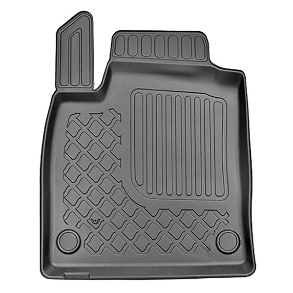 Alfombrillas de TPE adecuadas para Mitsubishi Colt VII Hatchback (10.2023-....) - también con tracción híbrida - alfombras para coche