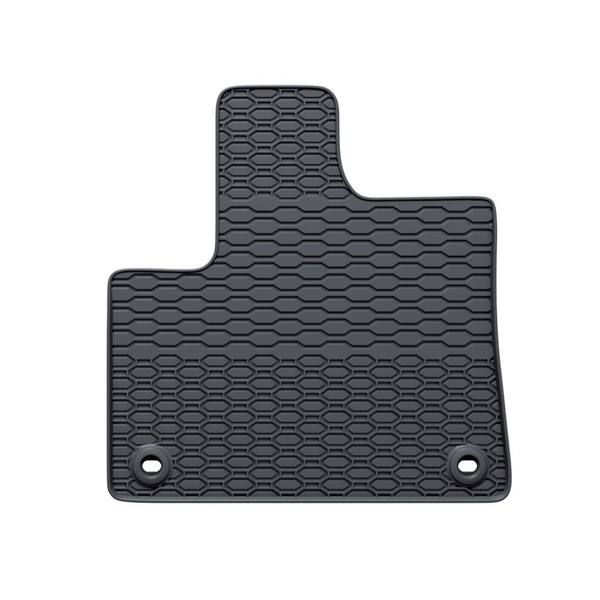 Alfombrillas de goma adecuadas para Opel Combo E Furgoneta (2018-2023) - alfombras para coche - negro - 3 unidades