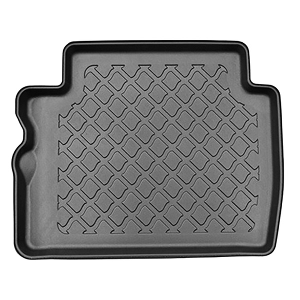 Conjunto de alfombrilla para maletero y alfombrillas para el interior del coche TPE para: Mazda CX-5 II SUV (07.2017-....) - maletero inferior; piso móvil en la posición más baja o sin el piso móvil