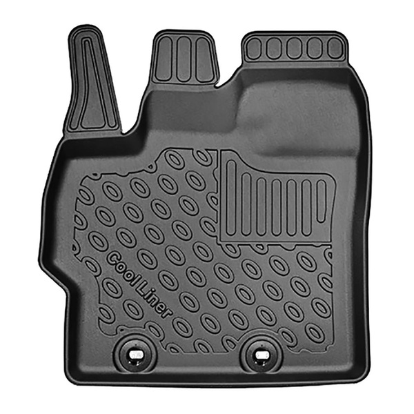 Conjunto de alfombrilla para maletero y alfombrillas para el interior del coche TPE para: Mazda 2 IV Hybrid Hatchback (03.2022-....) - maletero inferior; para coches sin doble suelo en el maletero