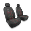 Fundas universales para asientos de coche para Fiat Palio I, II (1996-2004) - 2UNE-RD