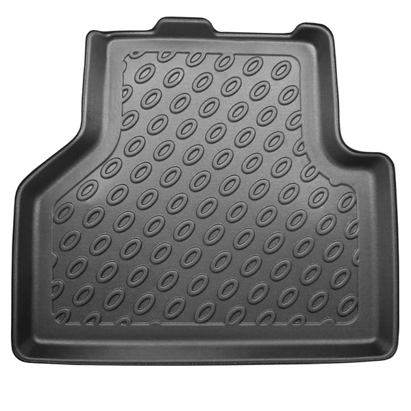 Conjunto de alfombrilla para maletero y alfombrillas para el interior del coche TPE PREMIUM para: Audi Q3 SUV (08.2011-06.2018) - parte superior maletero; con rueda de repuesto provisional; también versión Quattro