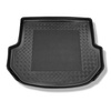 Alfombra para maletero adecuada para Hyundai Santa Fe III DM SUV (09.2012-07.2018) - Protector maletero - Alfombrilla maletero antideslizante - 5 plazas