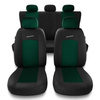 Fundas universales para asientos de coche para Fiat Doblo I, II, III, IV, V (2000-....) - S-GR