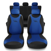 Fundas universales para asientos de coche para Opel Tigra A, B (1994-2009) - TR-BL