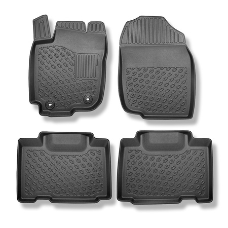 Alfombrillas de TPE adecuadas para Toyota RAV4 IV SUV (03.2013-12.2018) - alfombras para coche