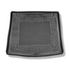Alfombra para maletero adecuada para Fiat Doblo II Familiar (2010-06.2022) - Protector maletero - Alfombrilla maletero antideslizante - 5 plazas (para modelos sin posibilidad de instalar doble base del maletero)
