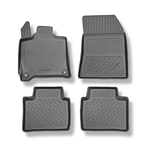 Alfombrillas de TPE adecuadas para Peugeot 408 Hybrid Crossover (02.2023-....) - alfombras para coche