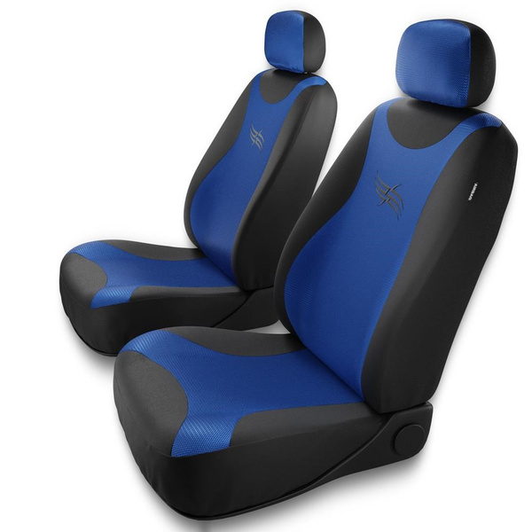 Fundas universales para asientos de coche para Renault Twingo I, II, III (1993-2018) - TR-BL