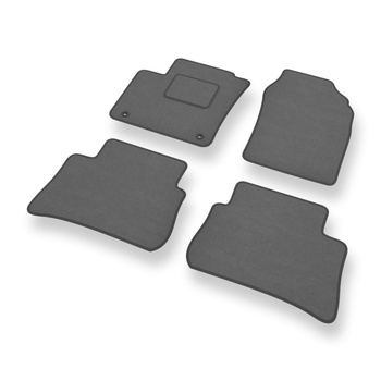 Alfombrillas de Velour adecuadas para Toyota C-HR I Crossover (2016-2023) - alfo