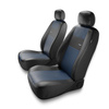 Fundas universales para asientos de coche para Mitsubishi Galant VI, VII, VIII, IX (1987-2012) - 2XL-BL