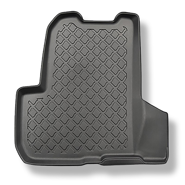 Conjunto de alfombrilla para maletero y alfombrillas para el interior del coche TPE para: Dacia Lodgy Furgonetaeta (07.2012-10.2022) - 7 plazas; 3a fila abatible