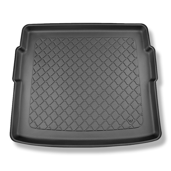 Alfombra para maletero adecuada para DS 7 Crossback SUV (02.2018-2022) - Protector maletero - Alfombrilla maletero antideslizante - parte inferior del maletero; bajo / sin base móvil en el maletero