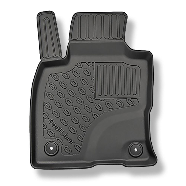 Conjunto de alfombrilla para maletero y alfombrillas para el interior del coche TPE para: Ford Kuga III SUV (04.2020-....) - con rueda de repuesto o kit de herramientas; no para la versión híbrida