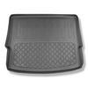 Alfombra para maletero adecuada para Nissan X-Trail IV (T33) e-Power SUV (09.2022-....) - Protector maletero - Alfombrilla maletero antideslizante - 5 plazas; parte superior del maletero (con base móvil)