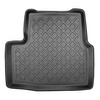 Conjunto de alfombrilla para maletero y alfombrillas para el interior del coche TPE para: Opel Astra K Hatchback (11.2015-....) - parte inferior del maletero; sin rueda de repuesto completa