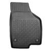 Conjunto de alfombrilla para maletero y alfombrillas para el interior del coche TPE para: Volkswagen Tiguan I SUV (07.2007-04.2016) - parte superior del maletero (entrada de carga plana)