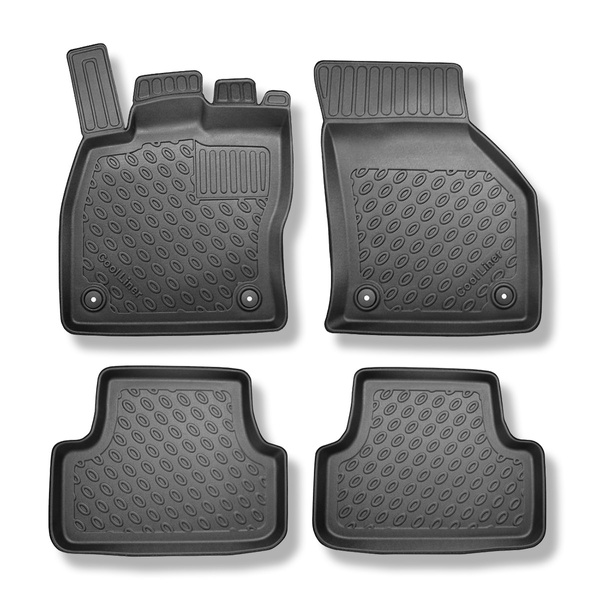 Alfombrillas de TPE adecuadas para Seat Leon III Hatchback (11.2012-02.2020) - alfombras para coche
