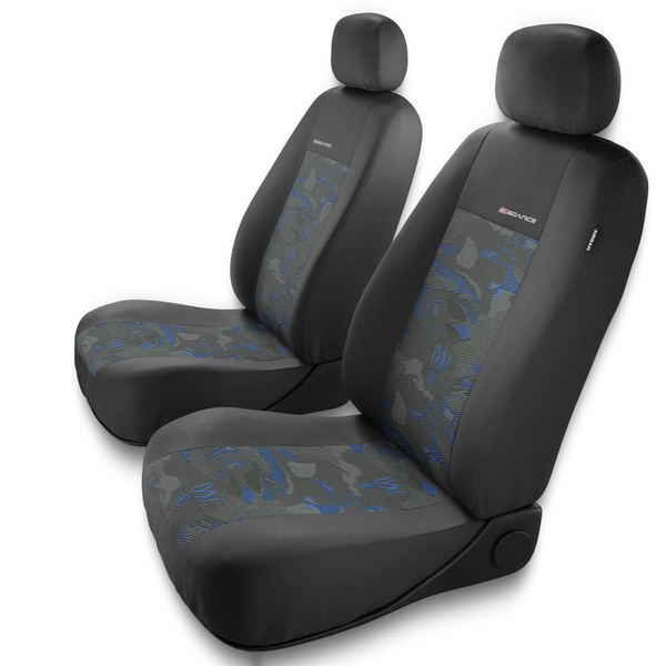 Fundas universales para asientos de coche para Citroen Berlingo I, II, III (1996-....) - UNE-BL