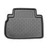 Conjunto de alfombrilla para maletero y alfombrillas para el interior del coche TPE para: Subaru Forester V SK e-Boxer SUV (06.2019-10.2024) - con/sin subwoofer; posibilidad de cortar el hueco derecho
