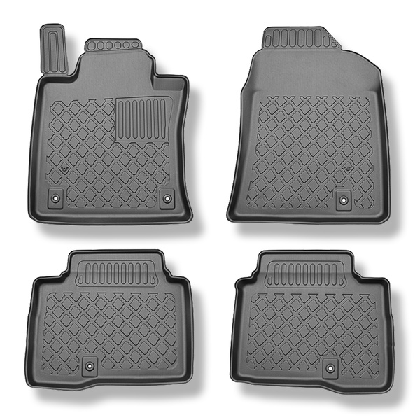 Alfombrillas de TPE adecuadas para Ssangyong Torres SUV (09.2023-....) - no para la versión eléctrica - alfombras para coche