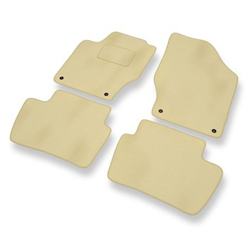 Alfombrillas de Velour adecuadas para Citroen C4 II Hatchback (2010-2018) - alfo