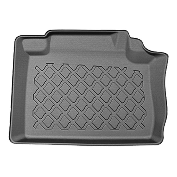Conjunto de alfombrilla para maletero y alfombrillas para el interior del coche TPE para: Dodge Durango III SUV (01.2011-....) - 7 plazas; tercera fila vacía