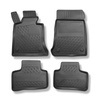 Alfombrillas de TPE adecuadas para Mercedes-Benz GLK X204 SUV (06.2008-08.2015) - alfombras para coche