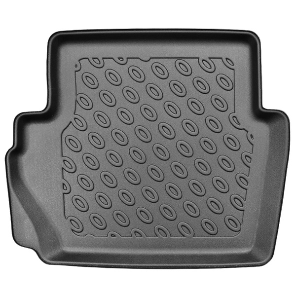 Conjunto de alfombrilla para maletero y alfombrillas para el interior del coche TPE PREMIUM para: Ford Fiesta VII Hatchback (07.2017-2023) - parte inferior del maletero; modelos sin base móvil en el maletero; también con tracción híbrida