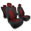 Fundas universales para asientos de coche para Alfa Romeo 147 (2000-2010) - S-RD