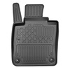 Conjunto de alfombrilla para maletero y alfombrillas para el interior del coche TPE para: Volvo V60 II Familiar (07.2018-....) - no adecuado para coches biFuel / motor T6 Twin con tanque de gas