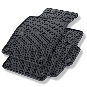 Alfombrillas de goma adecuadas para Seat Exeo Berlina, Sportstourer (2008-2013) 