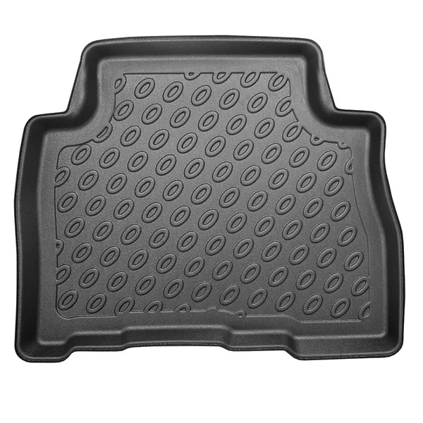 Conjunto de alfombrilla para maletero y alfombrillas para el interior del coche TPE PREMIUM para: Kia Sorento II SUV (10.2012-01.2015) - 7 plazas; 3a fila abatible