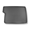 Alfombra para maletero adecuada para Ford Tourneo Custom Furgonetaeta (02.2018-06.2023) - Protector maletero - Alfombrilla maletero antideslizante - distancia entre ejes larga; para detrás de la 3a fila de asientos